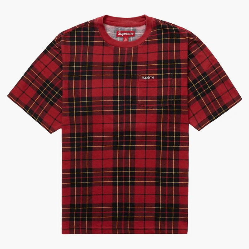 Supreme S/S Pocket Tea (FW23) Plaid