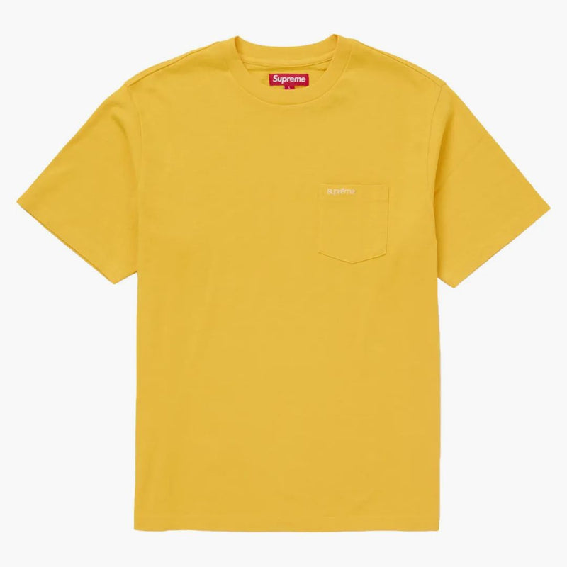 Tè tascabile supremo S/S (FW24) giallo