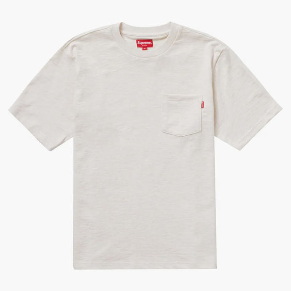 Supreme S/S Pocket Tea Heather Natural
