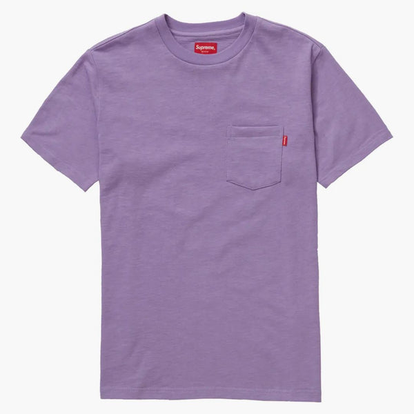 Supreme S/s Pocket Tee Lavender