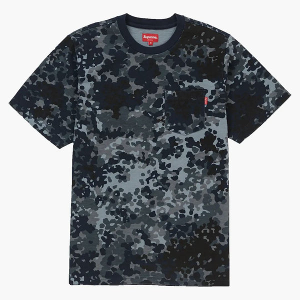 Supreme S/S Pocket Tea Navy německé camo