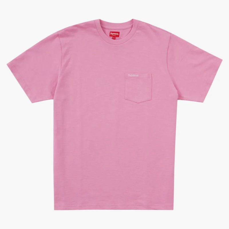 Supreme s/s pocket tea (SS22) Bright Pink