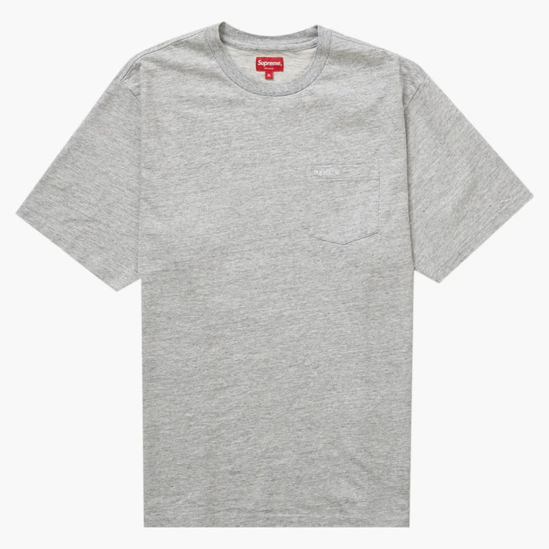 Supreme s/s pocket tea (ss23) Heather gray