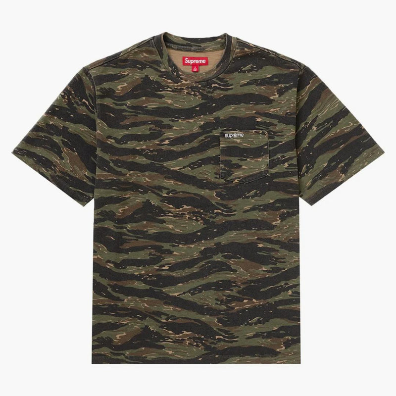 Supreme s/s pocket tea (ss24) tiger camo