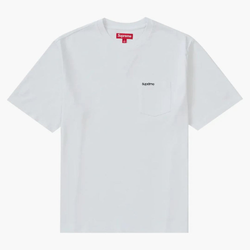 Supreme s/s pocket tea (SS24) White