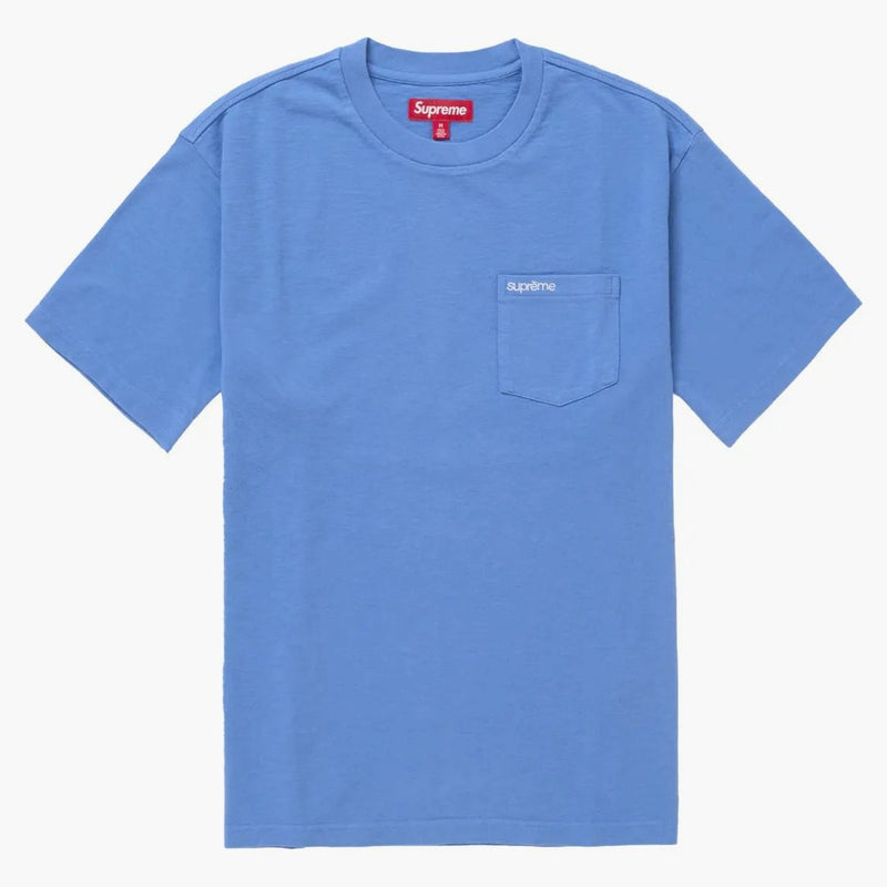 Supreme s/s pocket tea (SS25) Blue
