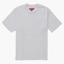 Supreme s/s pocket tea (SS25) Heather gray