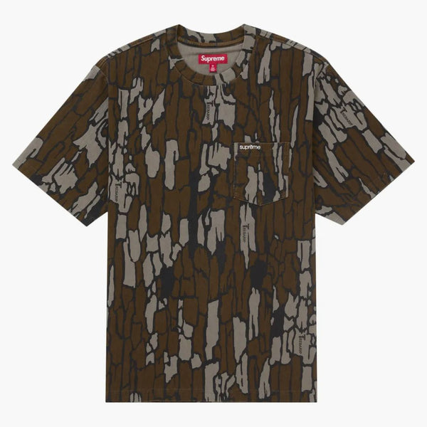 トップス supreme S/S Pocket Tee Mossy Camo L Supreme S/S Pocket Tee (SS23) Olive Camo Men's - SS23 - US