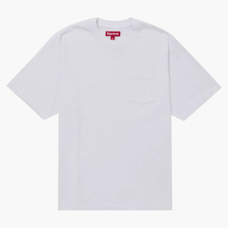 Supreme s/s pocket tea (SS25) White