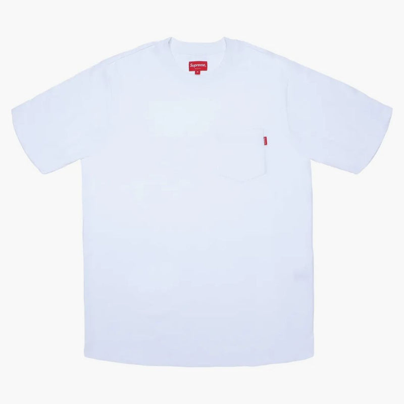 Tè tascabile supremo S/S bianco
