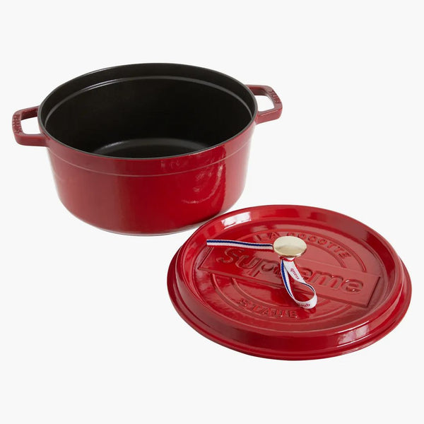 Supreme Staub Round 5.5 Qt. Cocotte Red