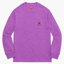 Supreme Sacred Heart L/S Pocket Tee Bright Purple