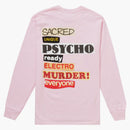 Supreme sacred unique l/s tea light pink