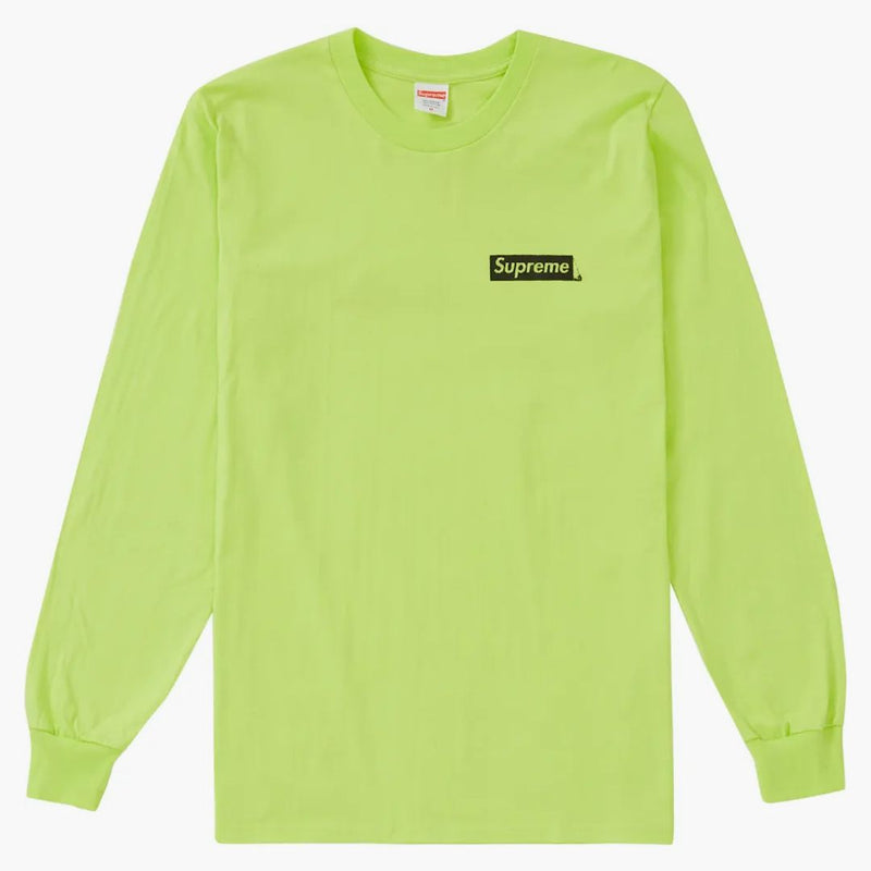 Supreme sacred unique l/s tea neon green