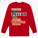 Supreme sacred unique l/s tea red