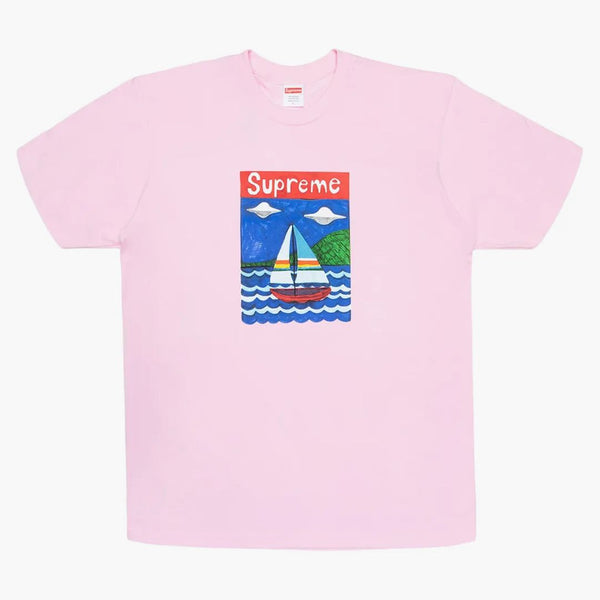 Supreme Sailboat Tee Light Pink