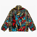 Supreme Saint Michael Fleece Jacket White