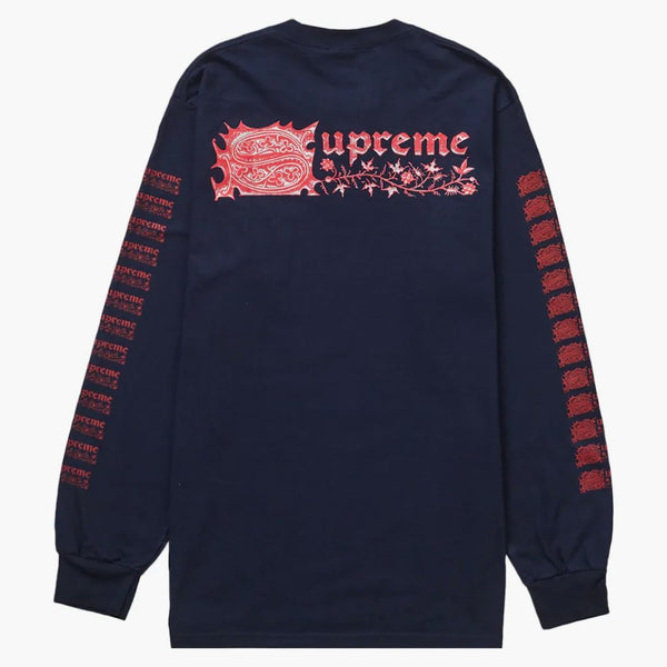 Supreme Saint Sebastian L/s Tee Navy