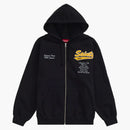 Supreme Salvation Zip Up Hooded Sweatshirt Black