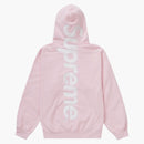 Supreme Satin Appliqué Hooded Sweatshirt (FW23) Light Pink