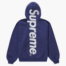 Sudadera con capucha Supreme Satin (FW23) Navy lavado