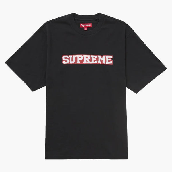 Nejvyšší satén appliqué s/s nejvyšší černá