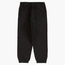 Nejvyšší saténový aplikační teplák černá