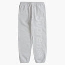 Supreme Satin Appliqué Sweatpant (fw23) Ash Grey