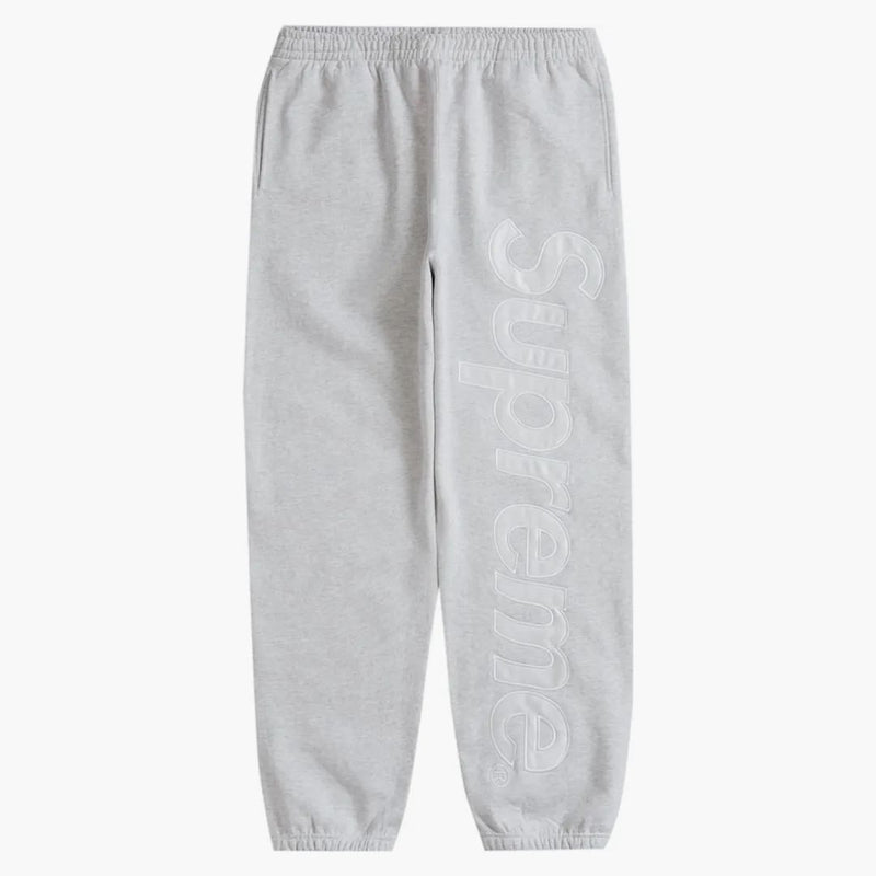 Supreme Satin Appliqué Sweatpant (FW23) Ash Gray
