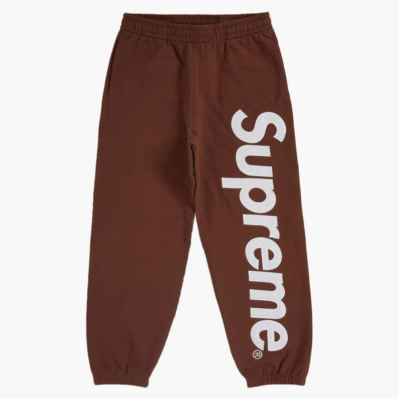 Nejvyšší saténový aplikační teplák FW24 hnědá