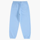 Supreme Satin Applique Sweatpant FW24 ljusblå