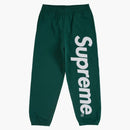 Supremo de suplique Satin Sweats FW24 Dark Green