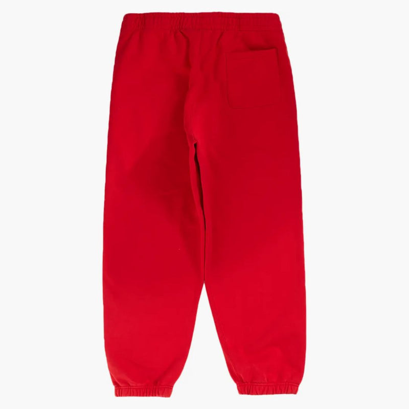 Supreme Satin Appliqué Sweatpant Red