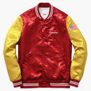 Supreme Satin Club Jacket Red