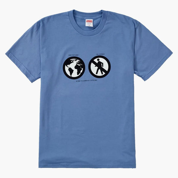 Supreme Save the Planet Tee Slate