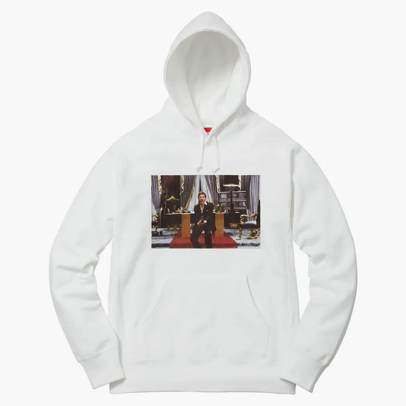 Supreme Scarface Friend Fedetta con cappuccio bianco