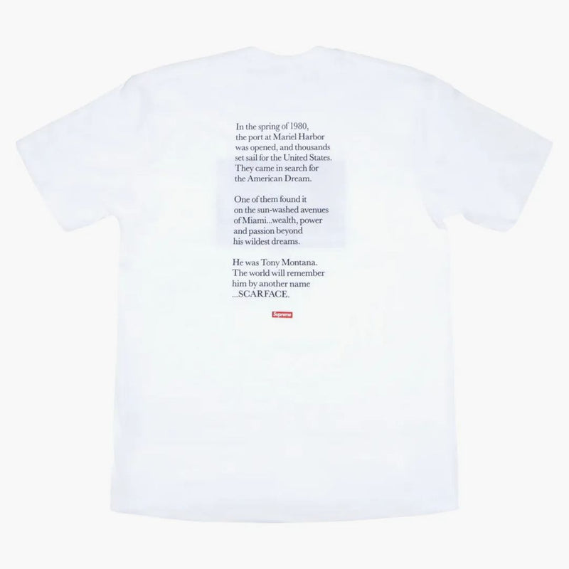 Supreme Scarface Friend Tee White