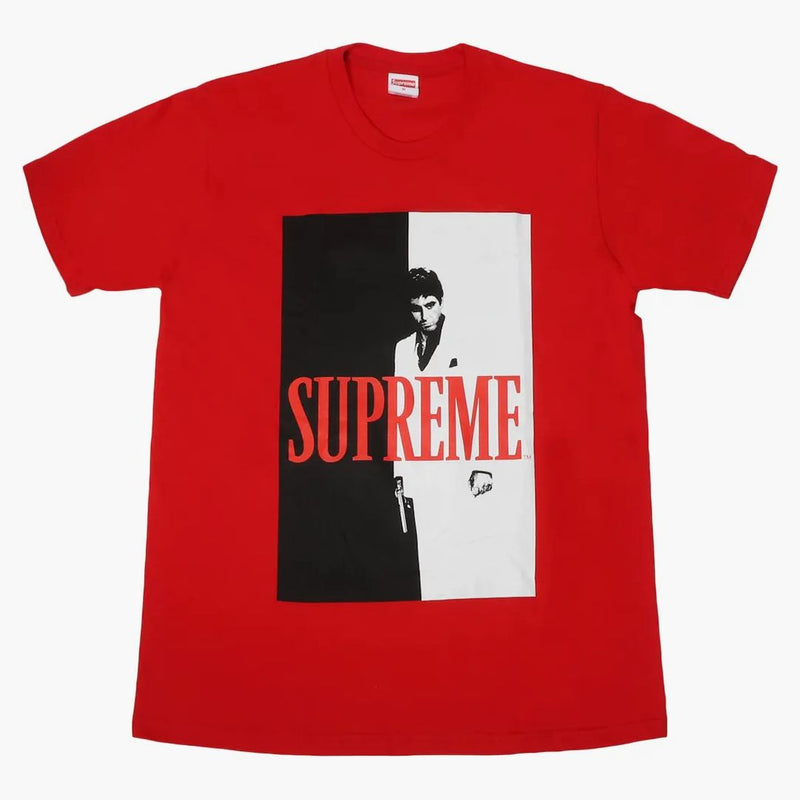Supreme Scarface Split Tee Red