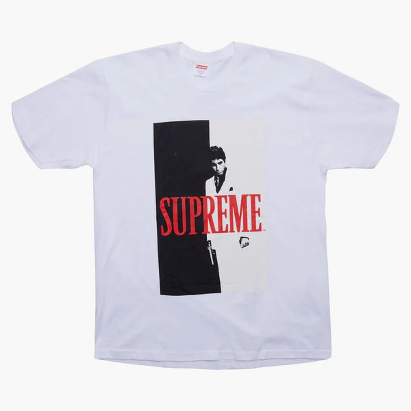 Supreme Scarface Split Tee White