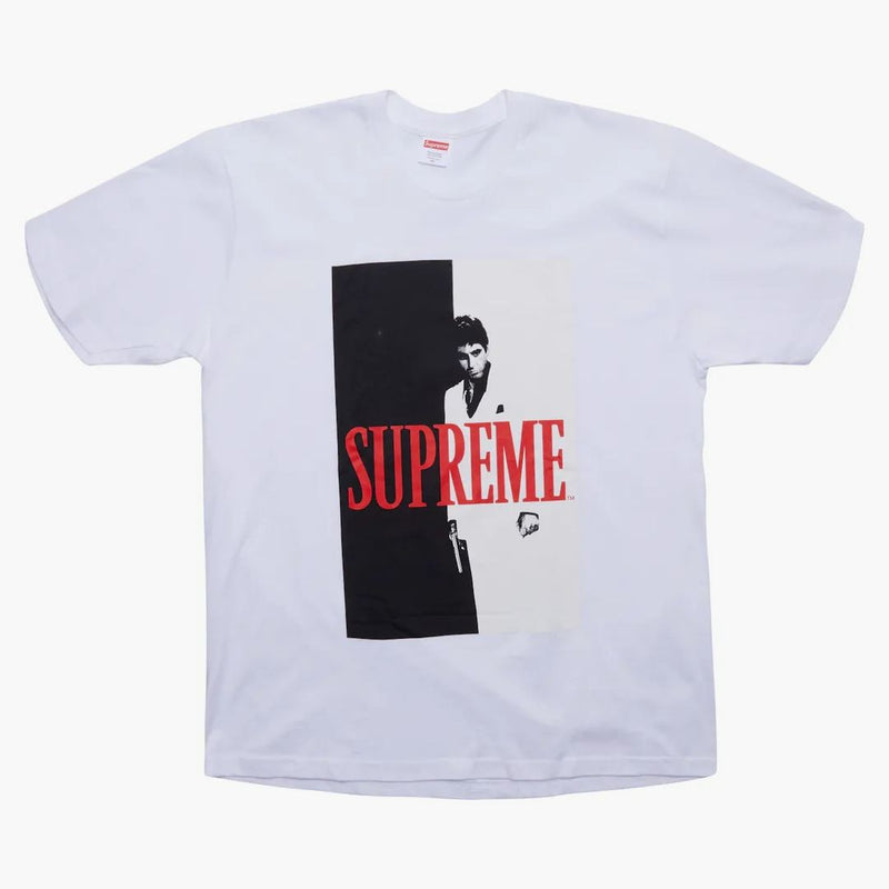 Supreme Scarface Split Tee White