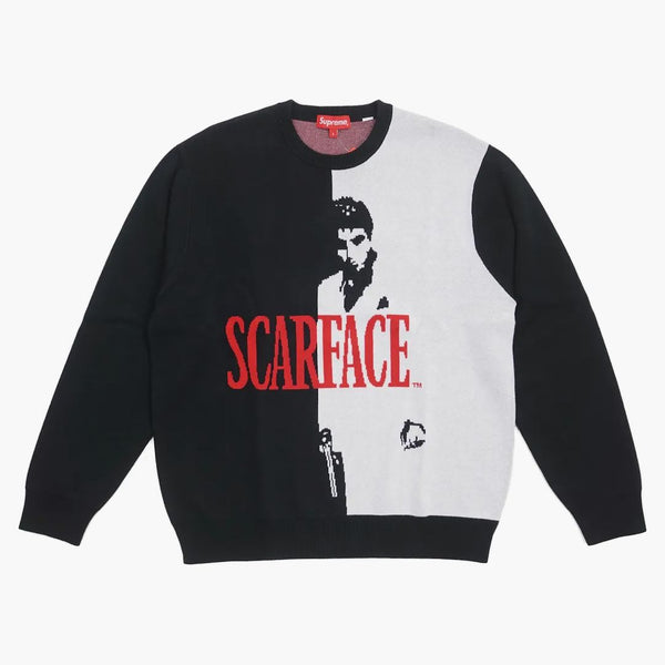 Supreme Scarface Sweater Black