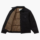 Supreme Schott Canvas Down Trucker Jacket Black
