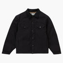 Supreme Schott Canvas Down Trucker Jacket Black