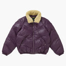 Supreme Schott Chevron Leather Down buffer Jacket Purple