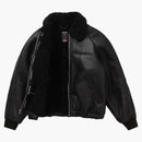 Supreme Schott Shearling Bomber Jacket Black