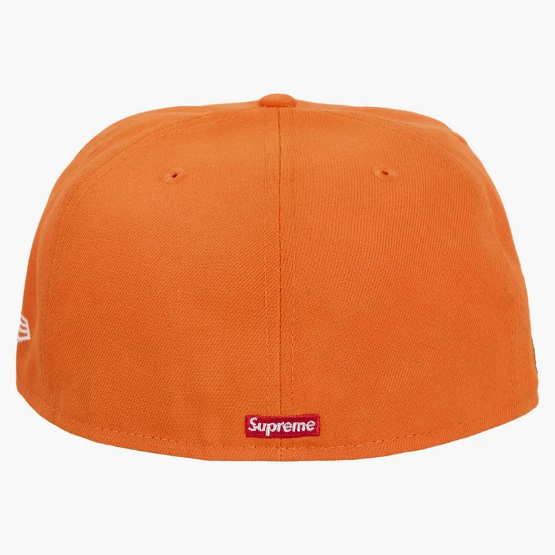 Supreme Screw Ball S Logo New Era 59fifty Fitted Hat Orange