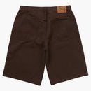 Supreme Script Baggy Denim Short Brown