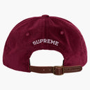 Supreme Script Corduroy 6-panel Magenta