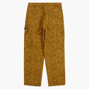 Supreme Script Jacquard Double Knee Denim Painter Pant Brown