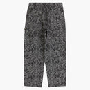 Supreme Script Jacquard Double Knee Denim Painter Pant Washed Black